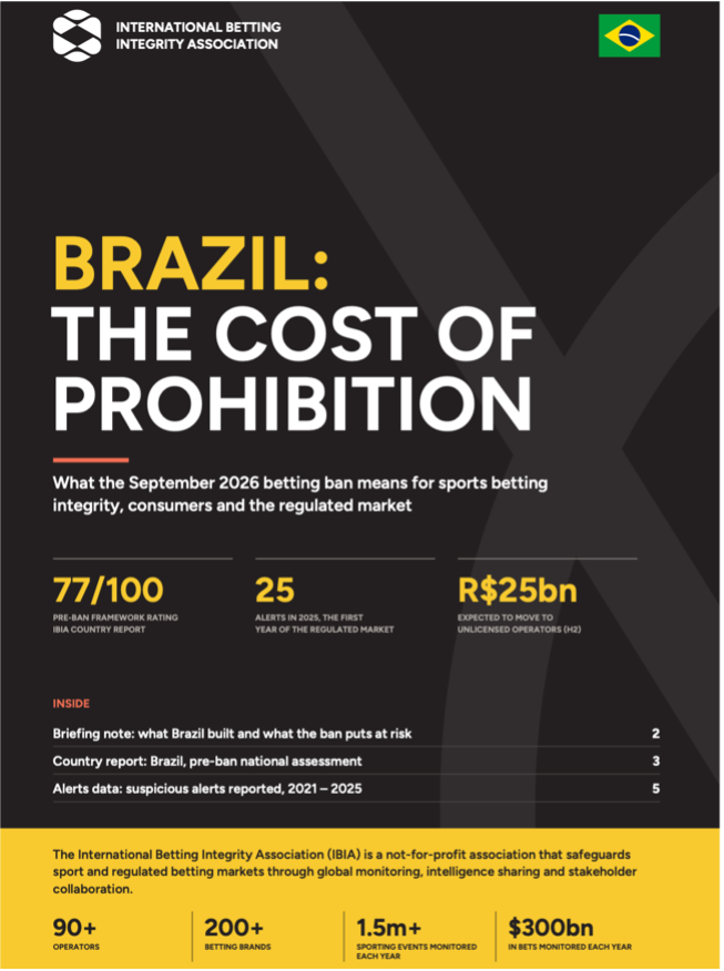 The full brief, Brazil: The Cost of Prohibition, can be viewed here